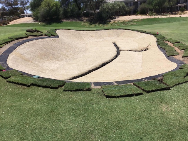 SandMatch Straightline Golf Bunker Design